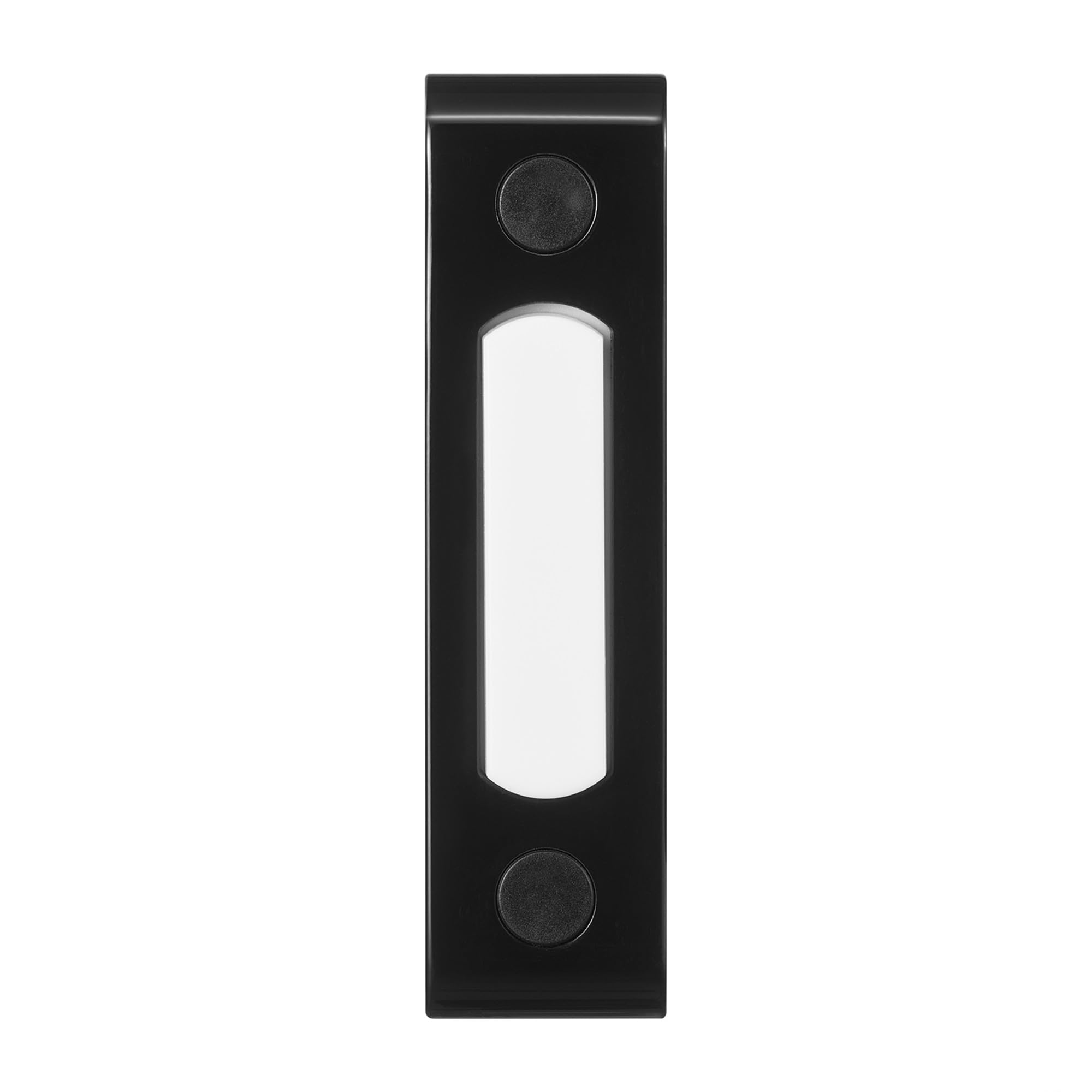 Heath Zenith 18000216 Wired Push Doorbell Button, Black, Metal